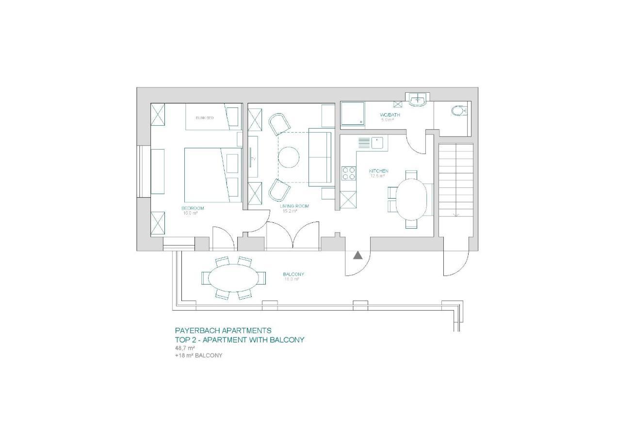 Payerbach Apartments ภายนอก รูปภาพ